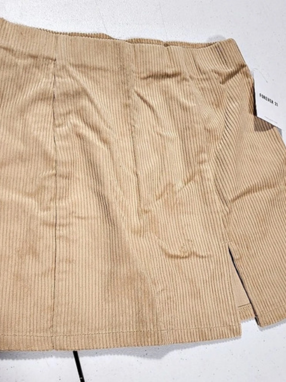 Forever 21 Ribbed Skirt in Brown Size XS NWT